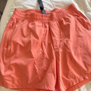 Lululemon Athletica Coral Athletic Shorts
